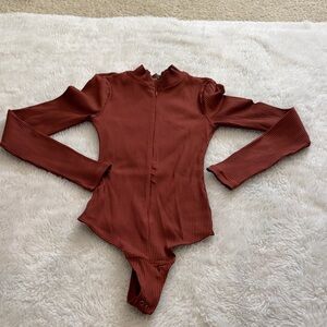 Abercrombie & Fitch Ribbed Bodysuit